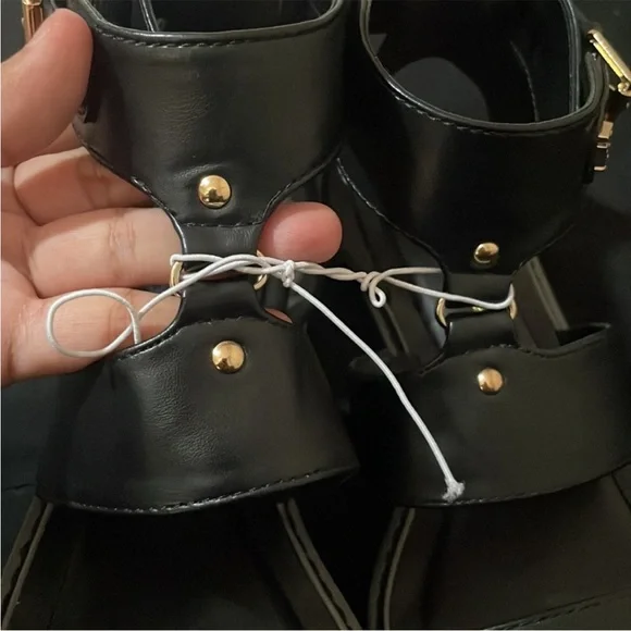 Tommy Hilfiger Black Women's Sandals - Picture 2 of 5